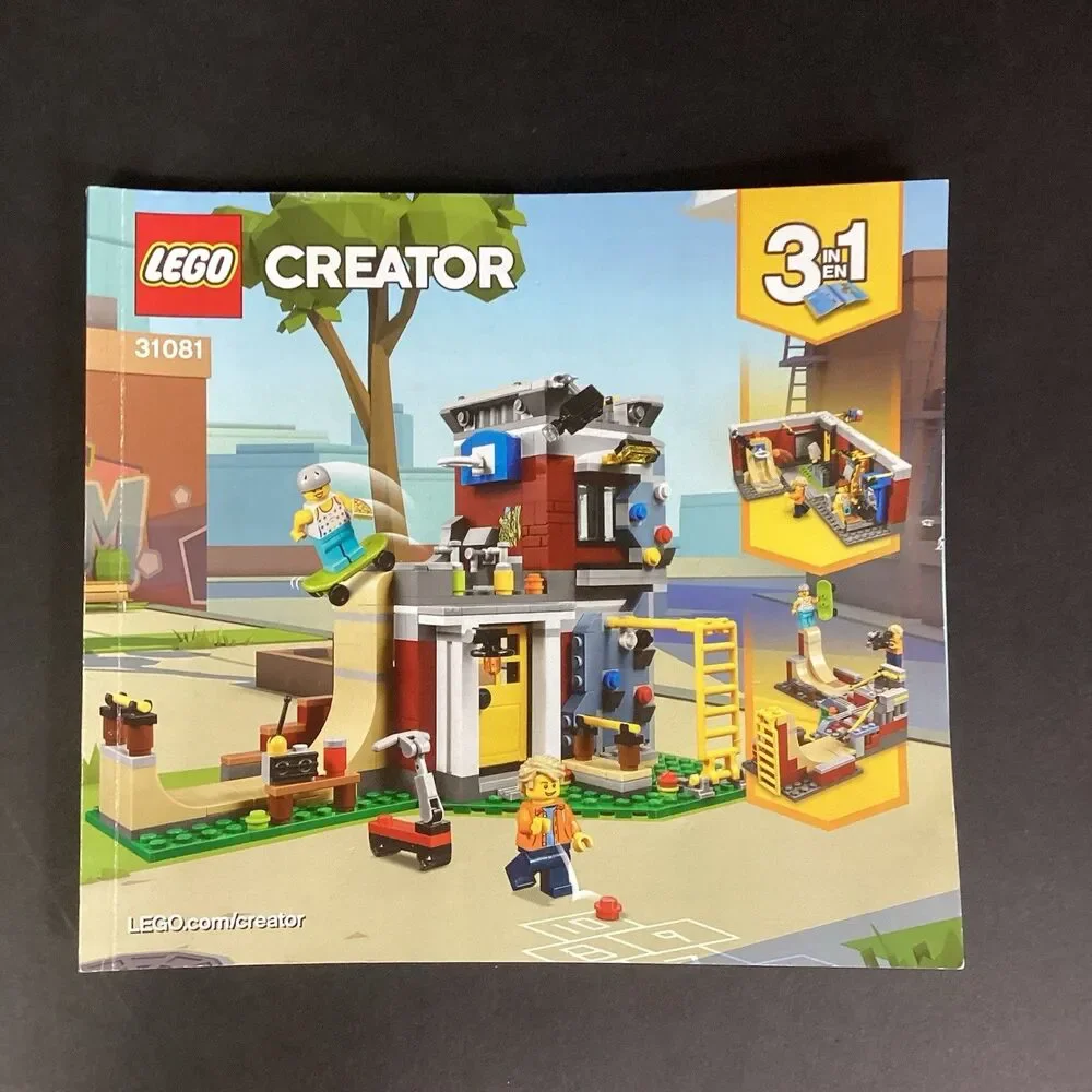 Lego Creator Manuals - 31081 Modular Skate House & 31093 Riverside Houseboat